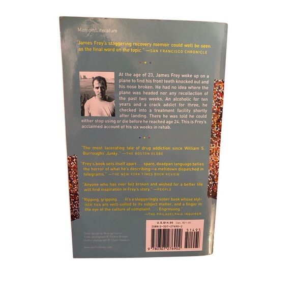 A Million a Little Pieces by James Frey Paperback Book 2003 - Picture 2 of 13